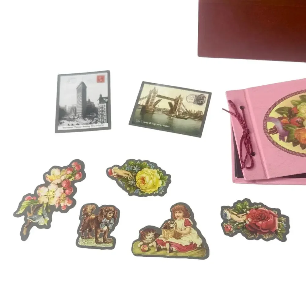 American Girl Samantha Bedtime Accessories Music Box Bear Wizard Oz Book Album